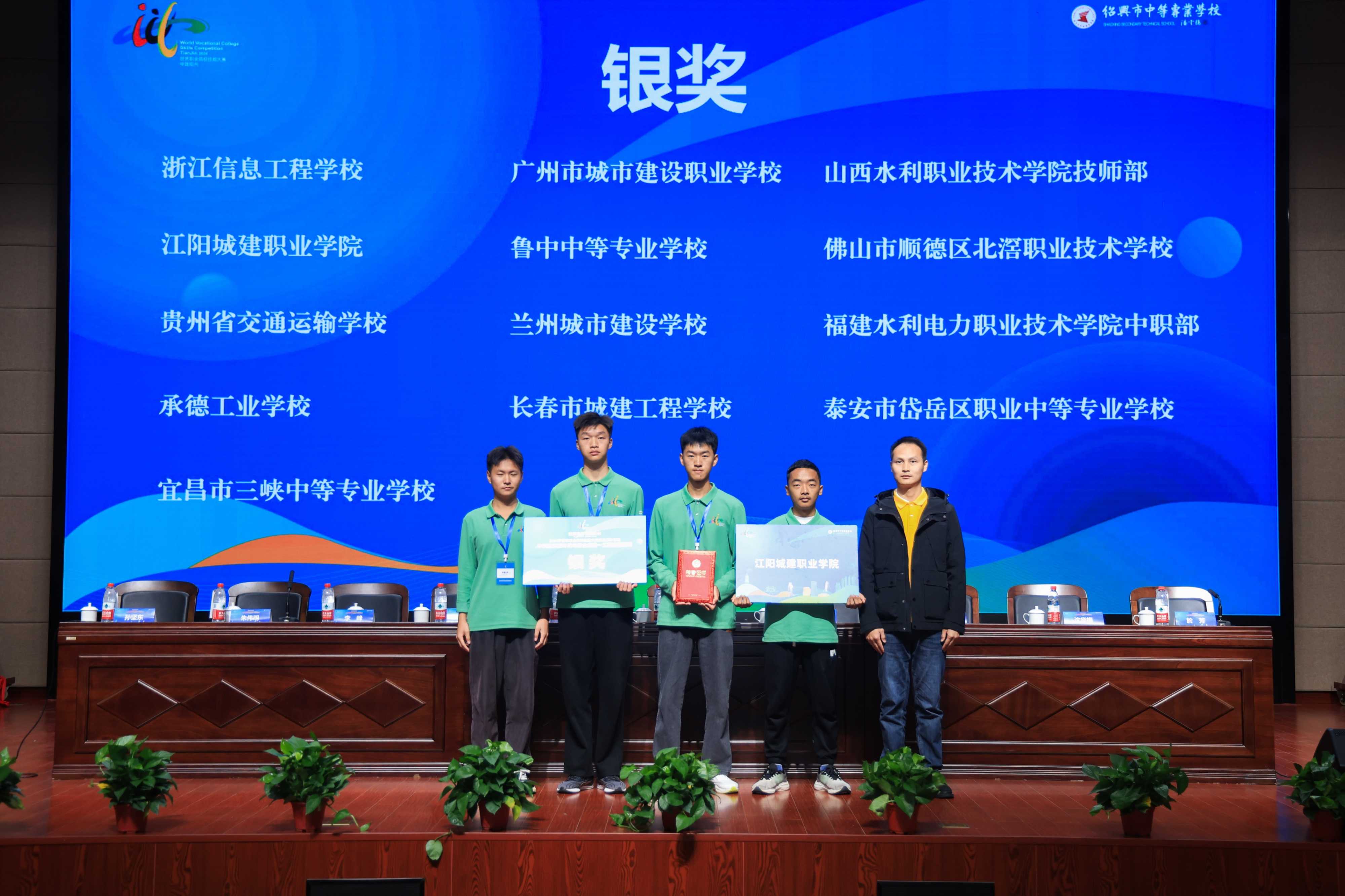 2024年世界职业院校技能大赛获奖